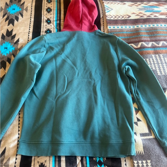 Fila Red and Green Hoodie - Picture 3 of 3
